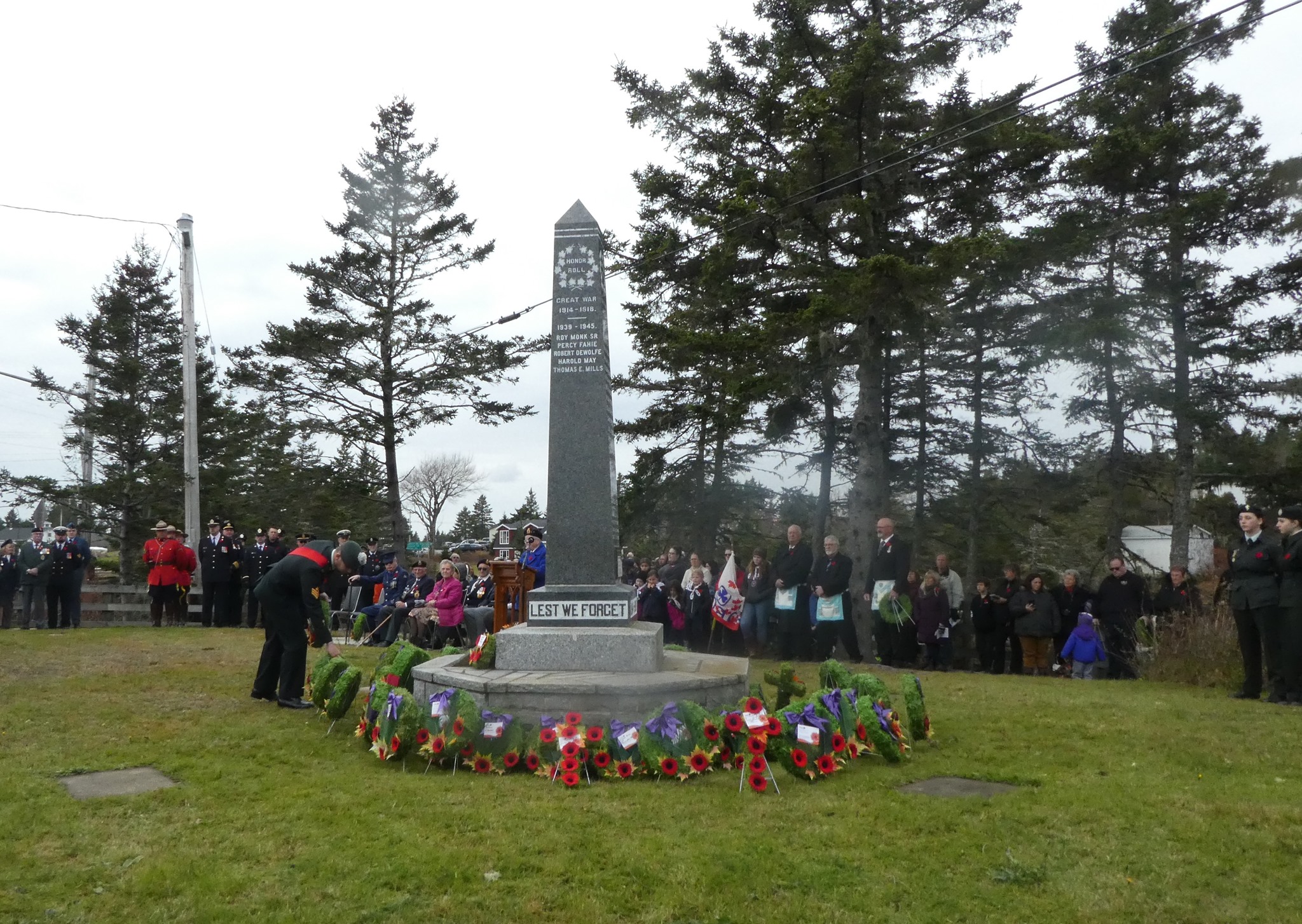 Remembrance Day ceremony